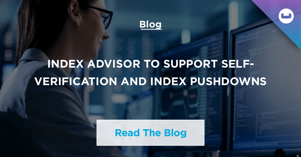 WebScaleDBA's tweet image. zcu.io/PSvW Index advisor for N1QL Statement #NoSQL #IndexOptimization #Couchbase @couchbase @Couchbase