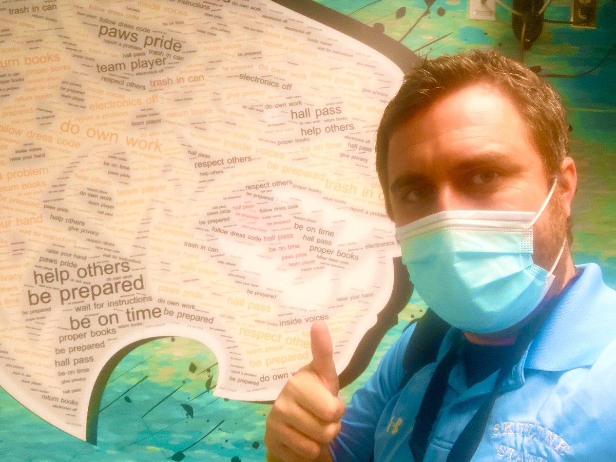 It’s a different feel to this school year.  But, it’s wonderful to be back in the building and witnessing sooooo many Skyline Staff working hard to give students the best learning experience possible 💪🐆👨‍🏫👩🏾‍💻👨🏻‍💻👩‍💼 #SkylinePride #TrustTheProcess <a href="/SkylineJaguars/">Skyline Middle</a> <a href="/RedClaySchools/">Red Clay Consolidated School District</a>