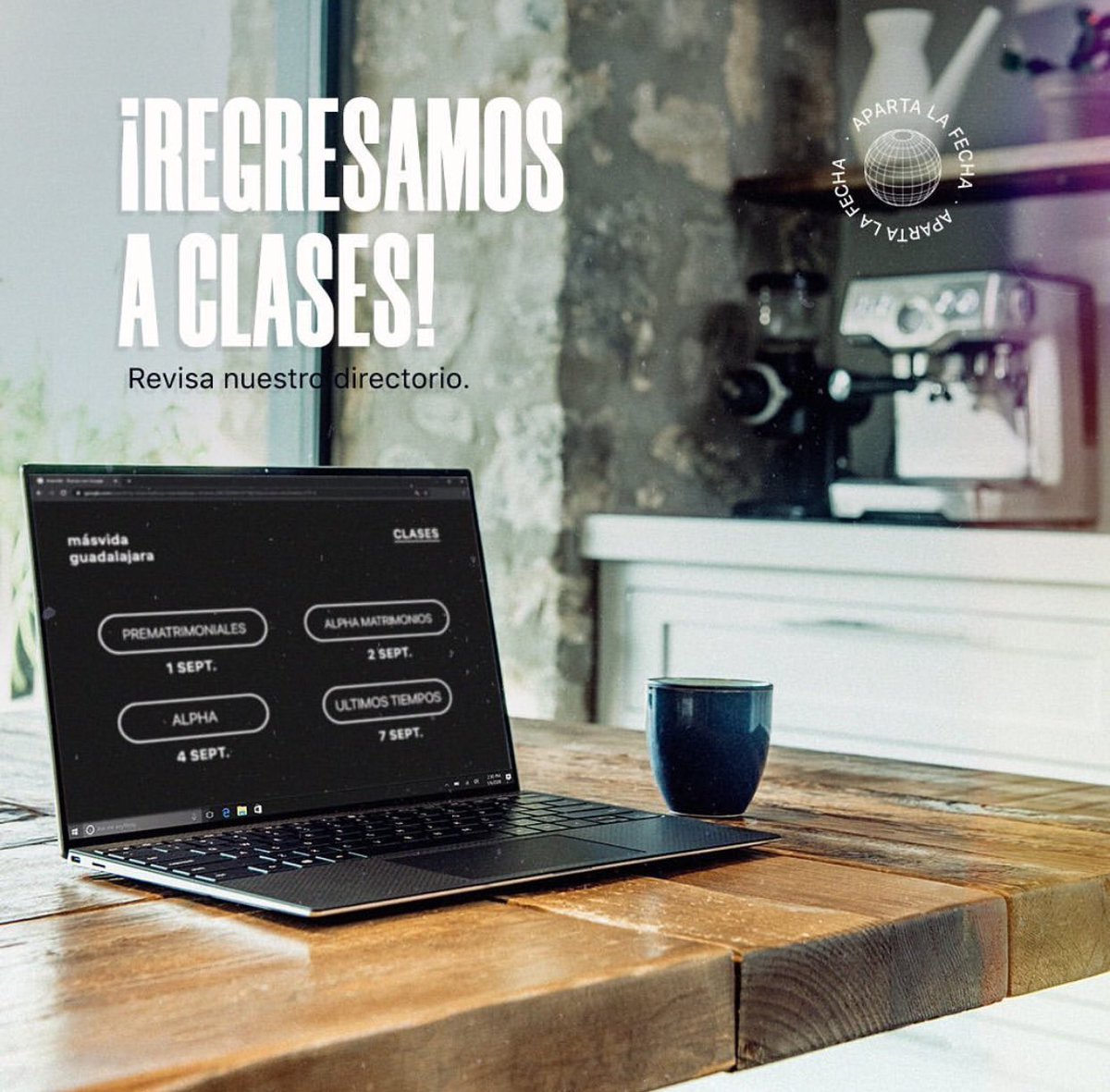 MasVidaGdl's tweet photo. We Are Back! 🎉
-
Estamos de regreso y emocionados de compartir contigo cuatro clases increíbles ¿Ya conoces cuales son? Revisa nuestros Highlights y elige una o escríbenos por mensaje para darte más información.
-
#MásVida https://t.co/N6uQrRHXL2