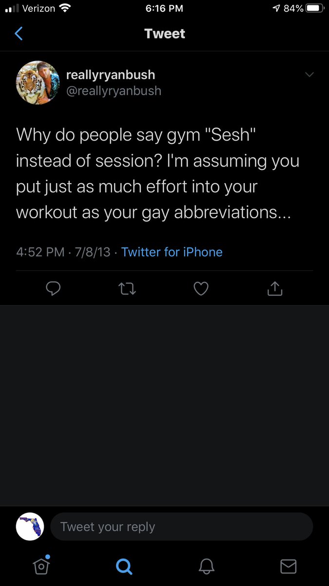 No surprise that the clowns bullying  @Gator_RoRo for an edit of Gervon Dexter that he absolutely loved also like to spew blatant homophobia on twitter.Sad life, man. Grow up.