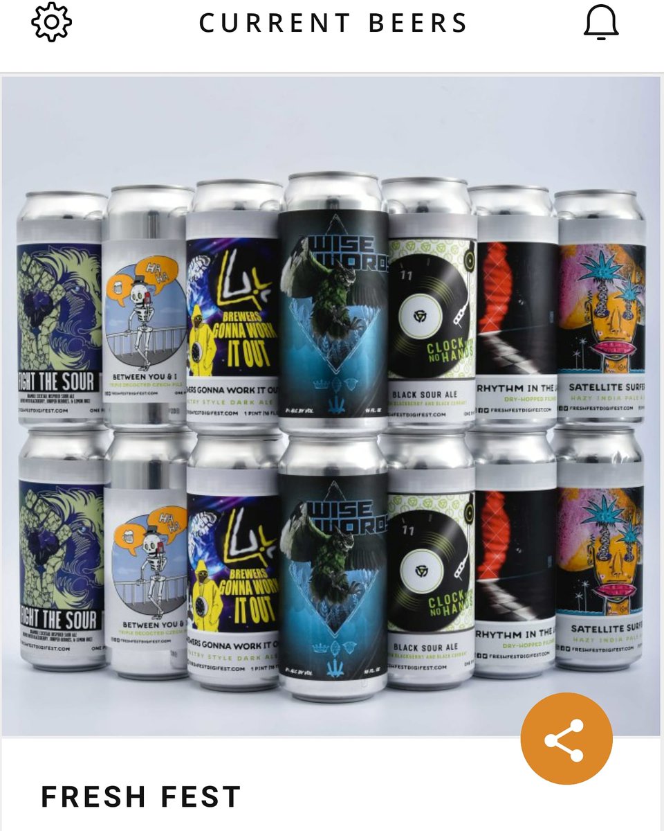 Partnerspod's tweet photo. It's finally here (for serious this time)!

Get the @FreshFestDigi Brewer 2 Brewer Collab Pack via @tavour! Featuring 7 Black breweries and 4 styles of beer! All labels designed by Black artists.

Download the app to get access to the bundle!

#fresh3st | https://t.co/4KDDO24fjb https://t.co/NvaD0Snglr