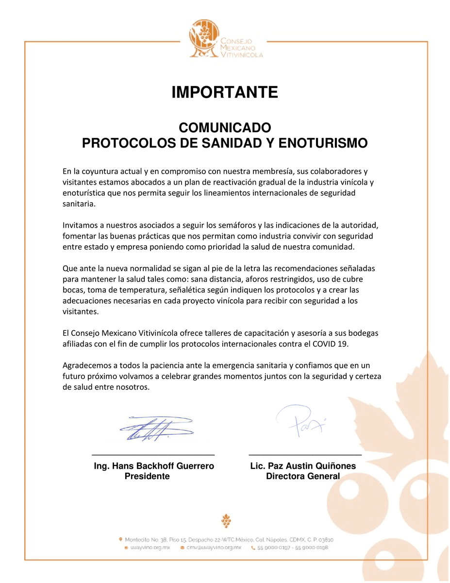 Consejo Mexicano Vitivinícola tweet media