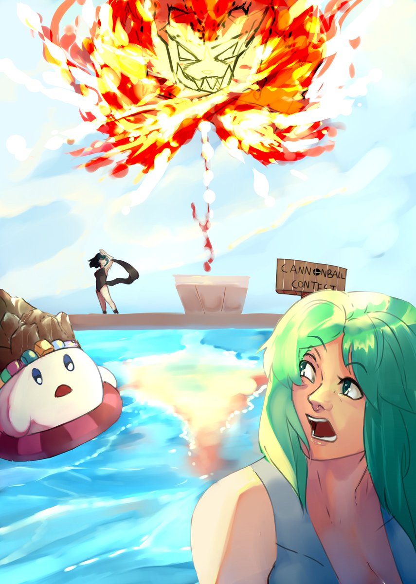 Puzzled_artist's tweet photo. Here are the full versions of my pieces for @SummerSmashZine! These pieces were a lot of fun to do since I don't usually do group shots!

#SmashBrosUltimate #SuperSmashBros https://t.co/VPuhB4Y9RE