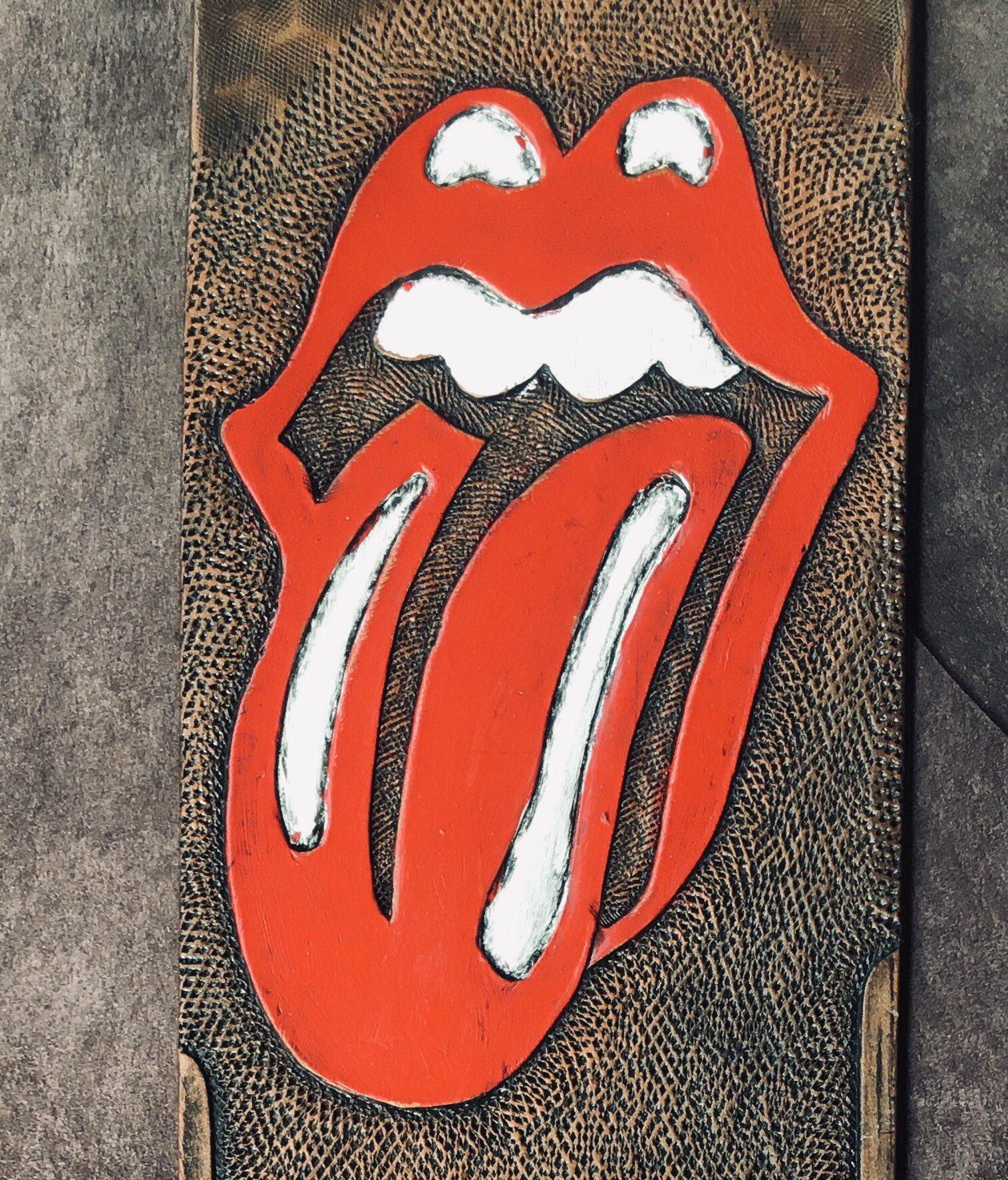 Rolling stones 2024 guitar strap