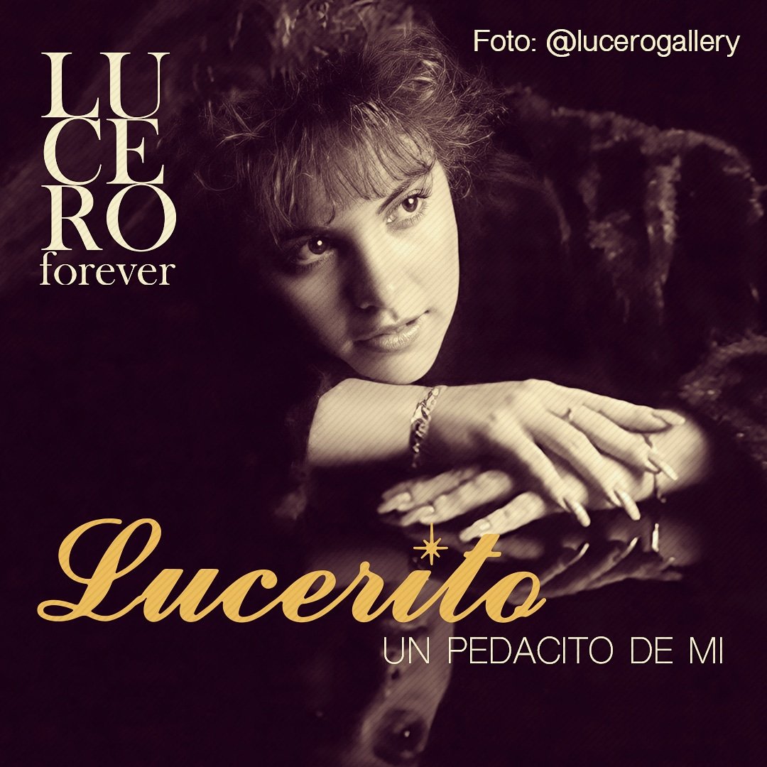 Foto del disco #UnPedacitoDeMi de #Lucerito, editado en 1986 por @Discos_Musart Un gran disco! #Lucero20y20