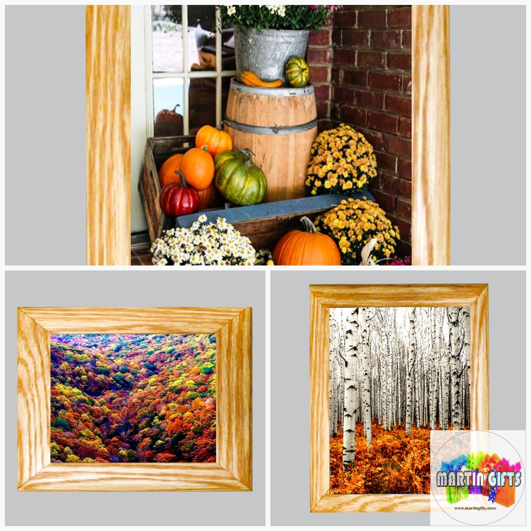 #MetalWallHanging #PhotoPanel Oak Framed Photo Panels - 6 Gorgeous Autumn Pictures - White Birch Trees - Pumpkins - Forests - Fall on the Lake
tinyurl.com/yy6jyfv7