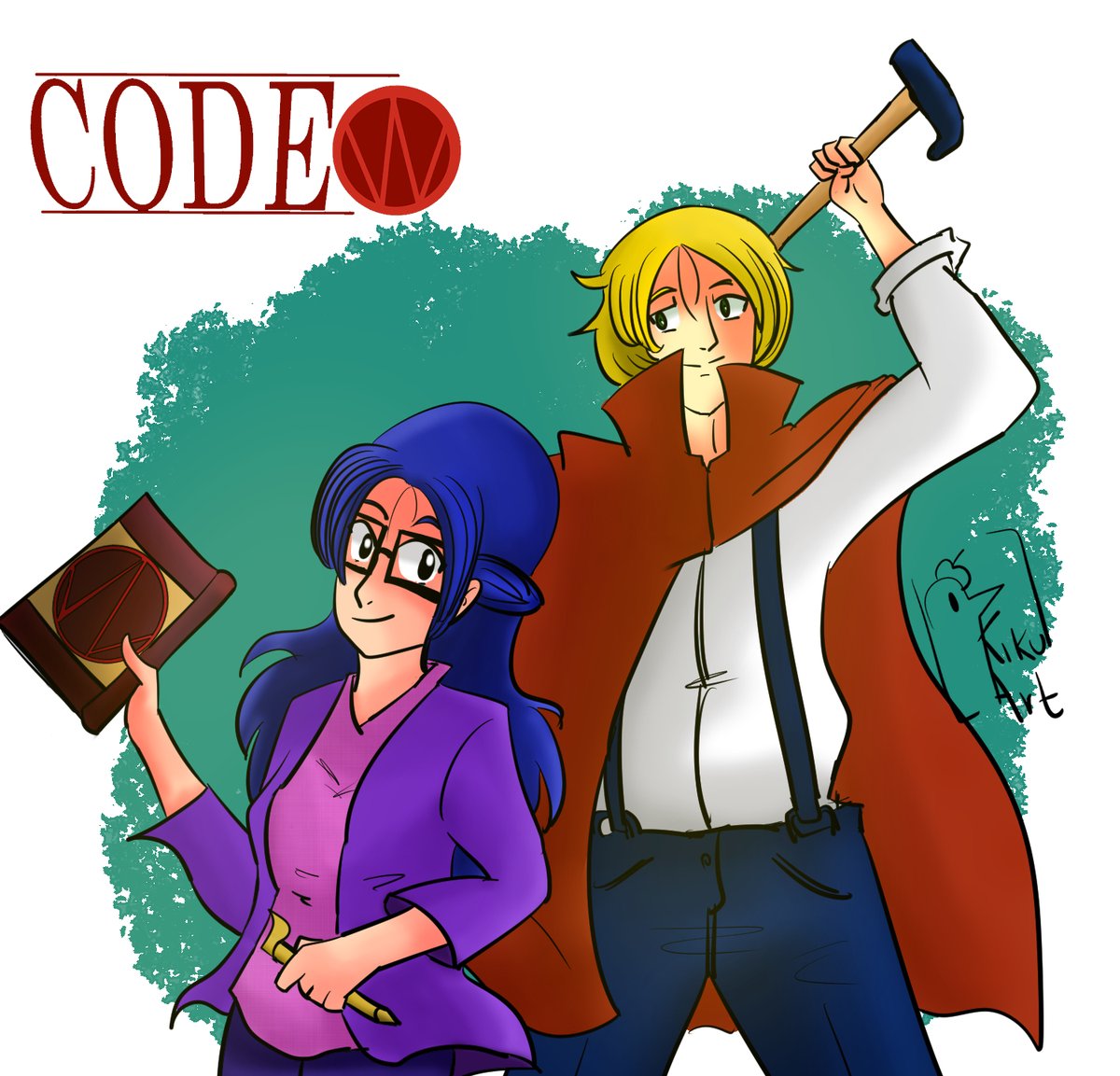 KikuArt888's tweet image. Nuevo dibujito de Mariana y Harlok, protagonistas de mi comic en Webtoon!! El dibujo lo hice para un collab de creadores de canvas y como me gusto mucho el resultado, lo quise publicar 
#WebtoonCanvas #CodeW #WEBTOONLATAM  #Dibujo #digitaldrawing #ArtistOnTwitter