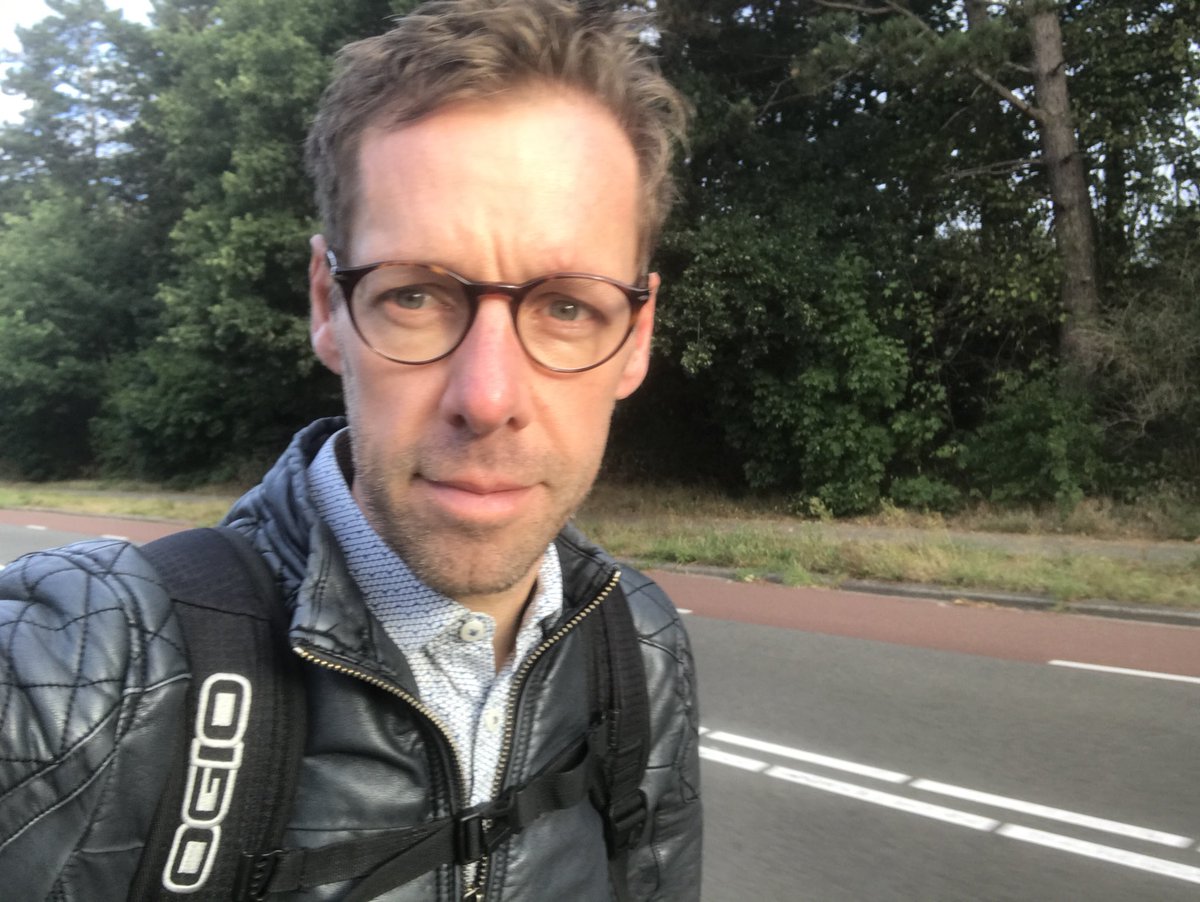 GabyvanCaulil's tweet photo. Op de fiets naar mijn nieuwe baan @HANnl. Lekker hoor. https://t.co/8tb5JmCm5S