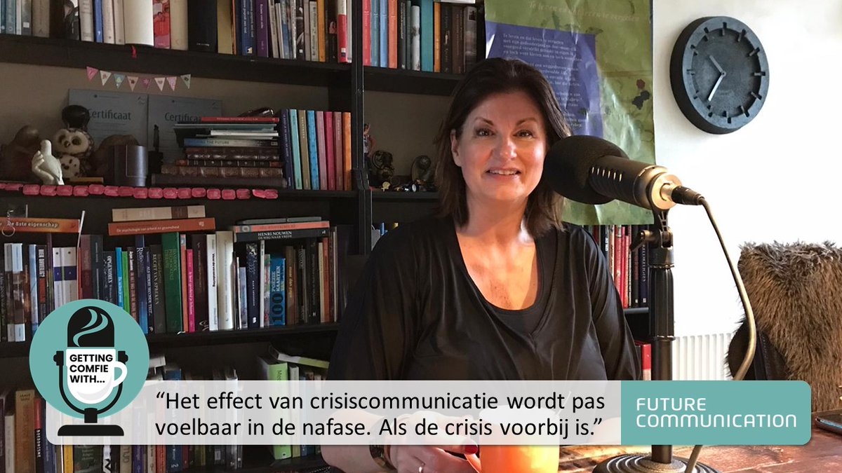 FutureComm_'s tweet image. “Het effect van crisiscommunicatie wordt pas voelbaar in de nafase, als de crisis voorbij is.”- Ina Strating vertelt er meer over in de tweede aflevering van de #podcast Getting comfie with. Heb je hem gemist? Luister hem hier! lnkd.in/dMrRwU2
#crisiscommunicatie