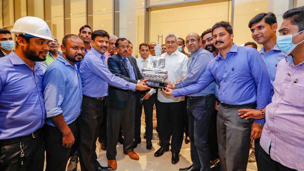 Yesterday I inspected #Altair, residential and commercial building which is under construction from 2012. When completed, the Altair will be one of the tallest buildings in SL. 
About 98% of the construction of has been completed. The rest to be completed by next January.