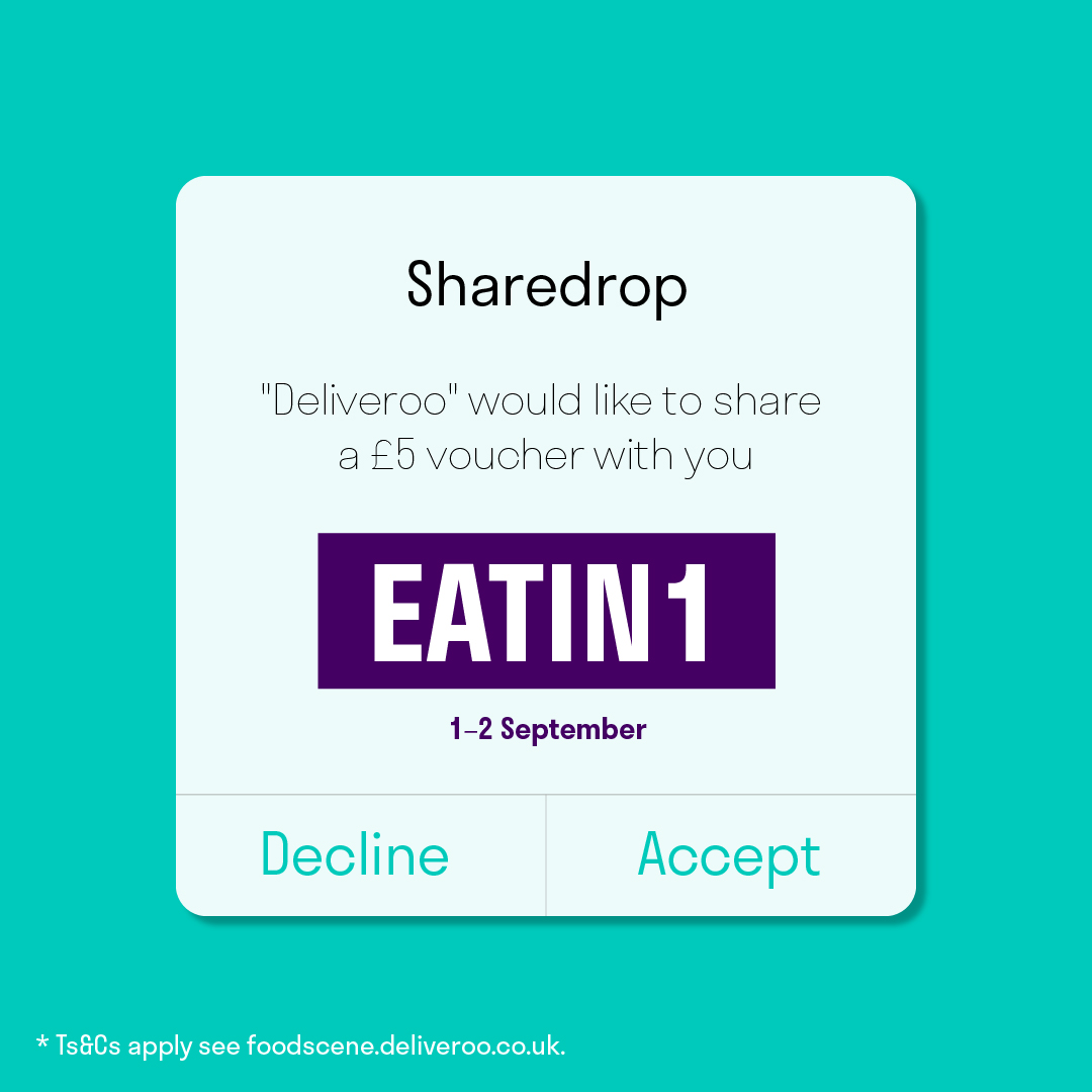 Deliveroo On Twitter Today Is Your First Chance To Eatintohelpout This Week S Code Is Eatin1 Add This Voucher When You Checkout And You Can Get 5 Off Check Back Every Monday In