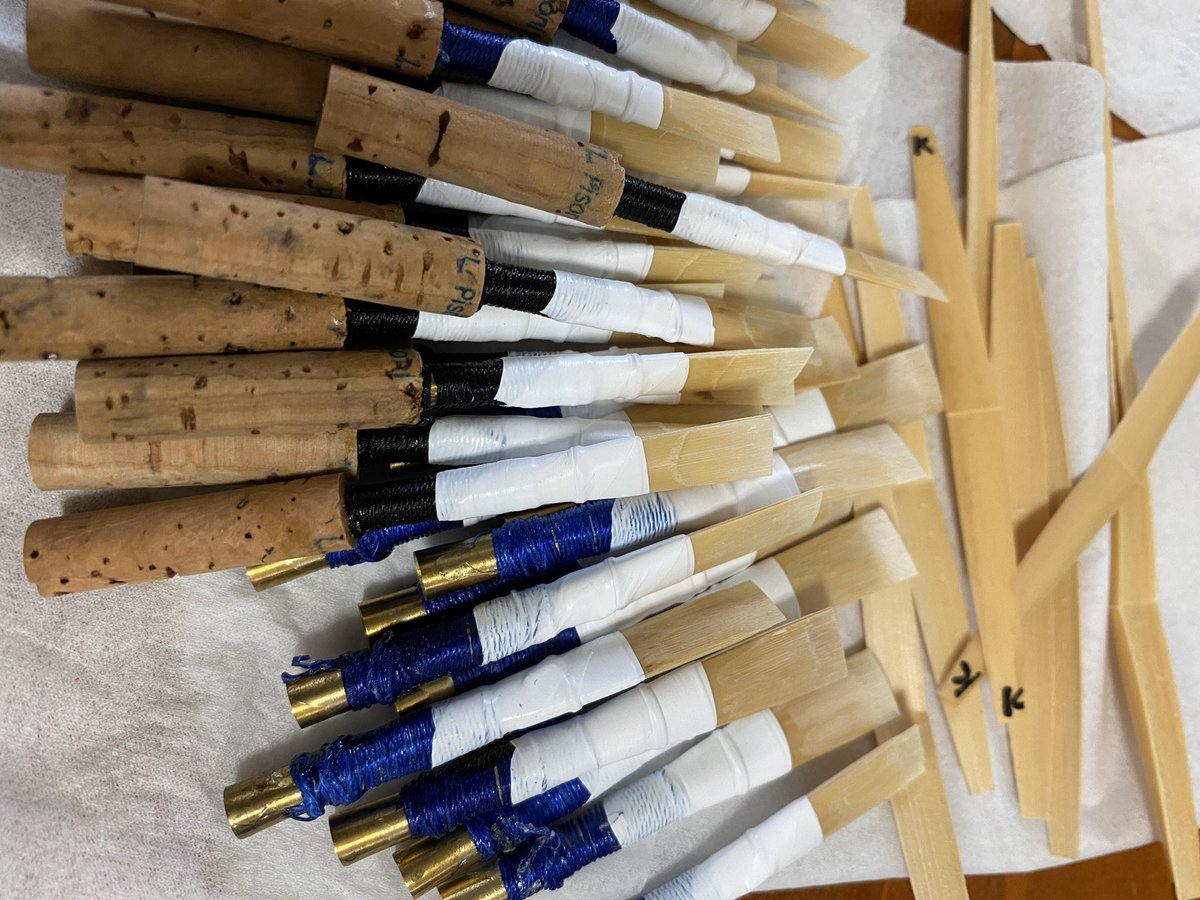 オーボエ リード クワナガ 新大阪 管楽器修理センターvaloir用リード完成しました ヨーロピアン アメリカン Eh 舟型ケーン 発送します 舟型ケーンは店頭で選ぶ事が出来ます 感染症対策として よく洗い乾燥させてからuv照射し個別包装しています