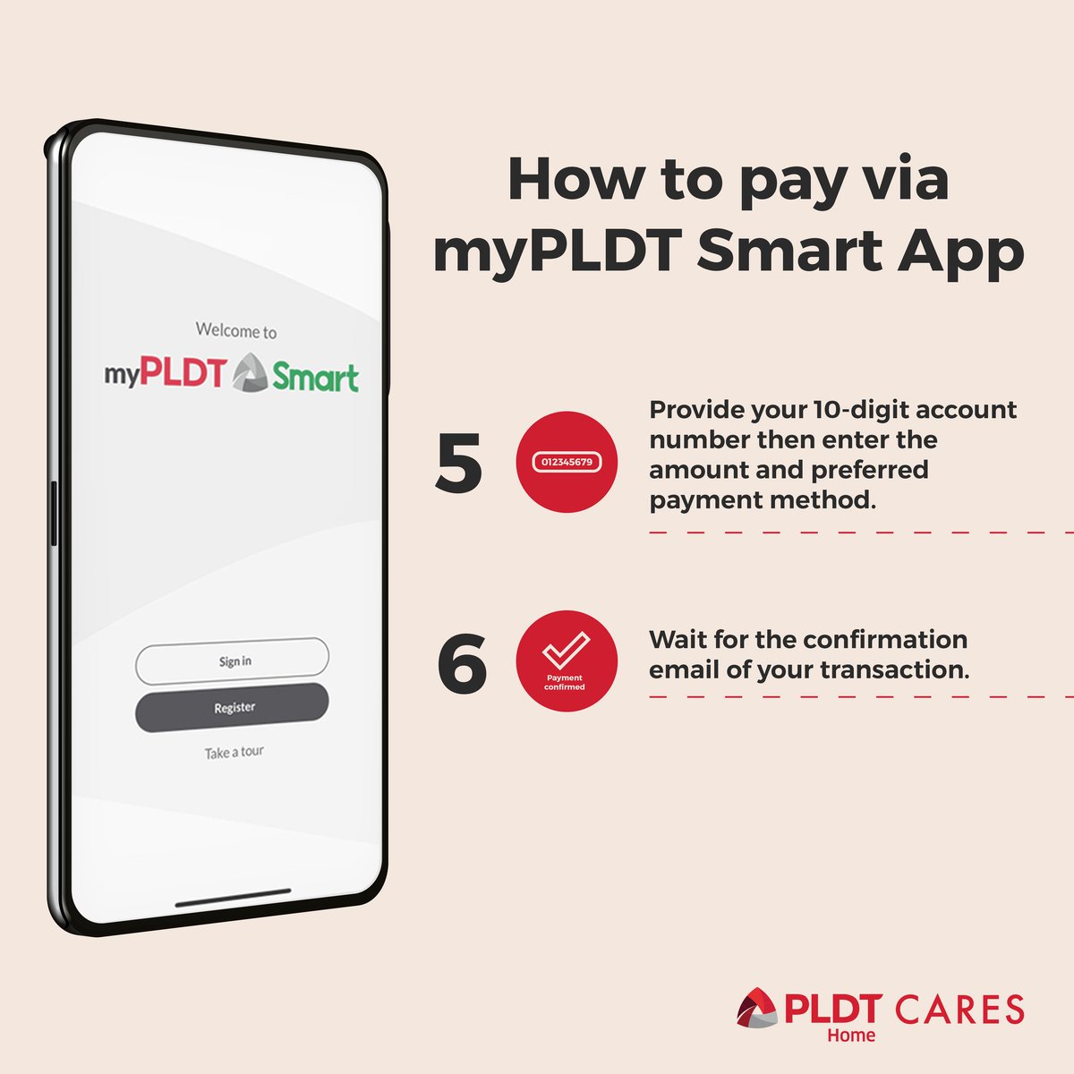 PLDT Cares on Twitter "Stay connected by paying your bills online