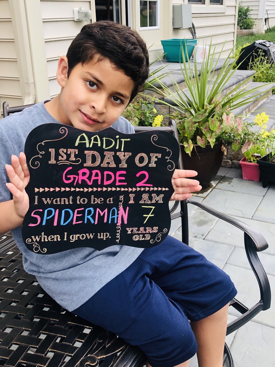 nids_top1's tweet photo. No shoes, no school bags, no meeting friends, but all excited for the first day of school.. 
#firstdayofschool #firstdayofschool2020 #snowdenfarmPTA https://t.co/JVbhxdABaP
