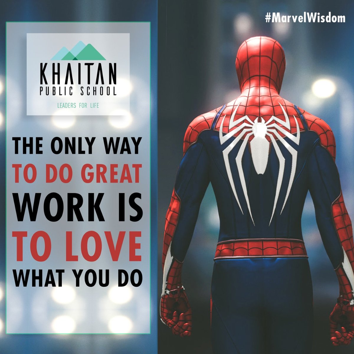 KPS_Sahibabad's tweet photo. #TuesdayThought
#KhaitanPublicSchool #KPS #education #Edchat #Teachers #students #onlinelearning #onlineclasses #googleclasses #results2020 #topschoolsindia #topschoolinGhaziabad #AdmissionOpen2020 #registernow #marvel #tomholland #tonystark #ironman #robertdowneynjr https://t.co/AzTln2wQz7