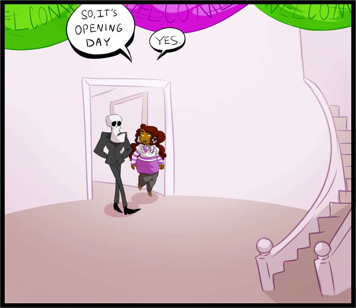 The Reaper High Instagram will be posting comics soon! 
Who's excited? 