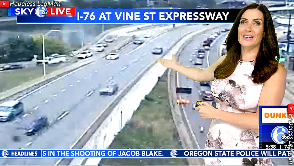 As always, <a href="/GinaGannon/">Gina Gannon</a> another fabulous traffic report today on <a href="/6abc/">Action News on 6abc</a> 🚧🚥🚐🚒🚗🚑🚕🚎🚙