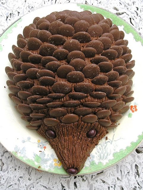 First, let’s establish what a hedgehog cake should look like: