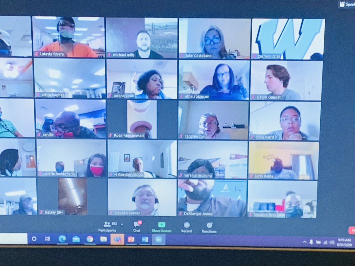 HRob39's tweet photo. Wyatt’s Faculty/Staff gearing up for the 2020-2021 school year!
@ODWyattFWISD @WyattHSBB @Drmamouton @InsideFWISD https://t.co/Wkn4L5FALM