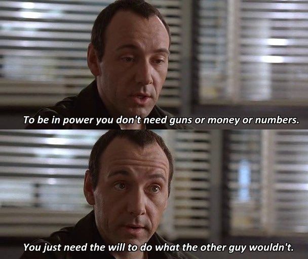 The Usual Suspects  Favorite movie quotes, Movie quotes, Quotes