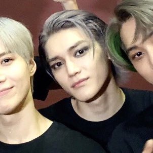 12. 200901  #TAEYONG’s new hair color detected! Is it ash blond? Grey? Silver?  and the tullet is staying   #태용He looks amazing as always!