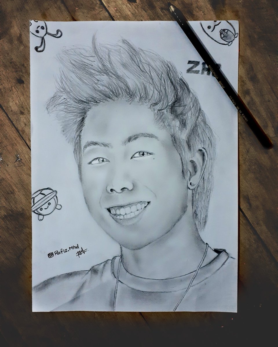 RafizMhd's tweet image. Did @hsieh_zachary &apos;s portrait. 
Not better of what i expected 
🙁
I wish @hsieh_zachary see this post 😁😁
#zhc #ArtistOnTwitter