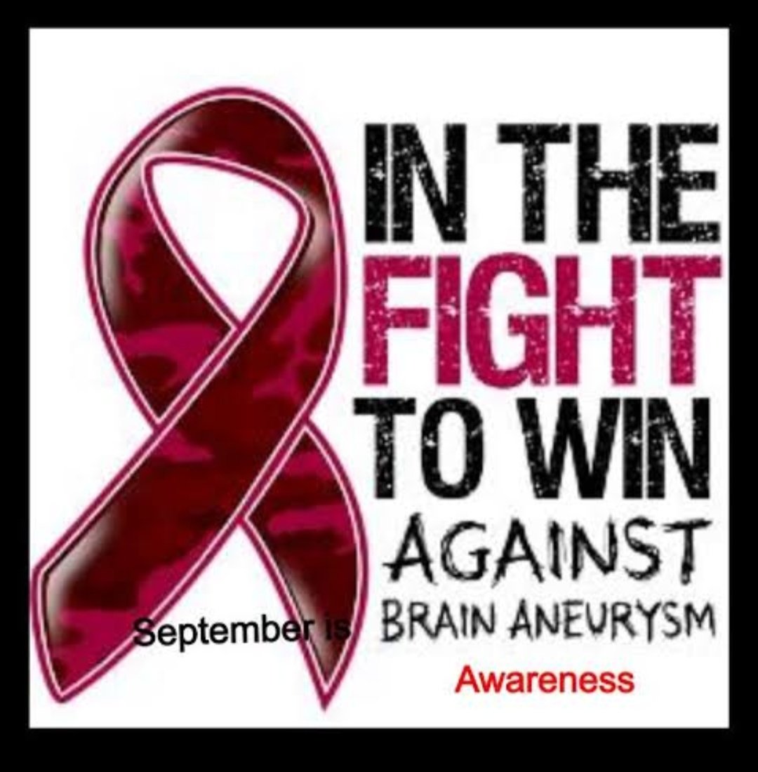 September is brain aneurysm survivor month. Calling all survivor to support each other and educate those around us 🤗

#awarenesssaveslives
#survivornotvictim