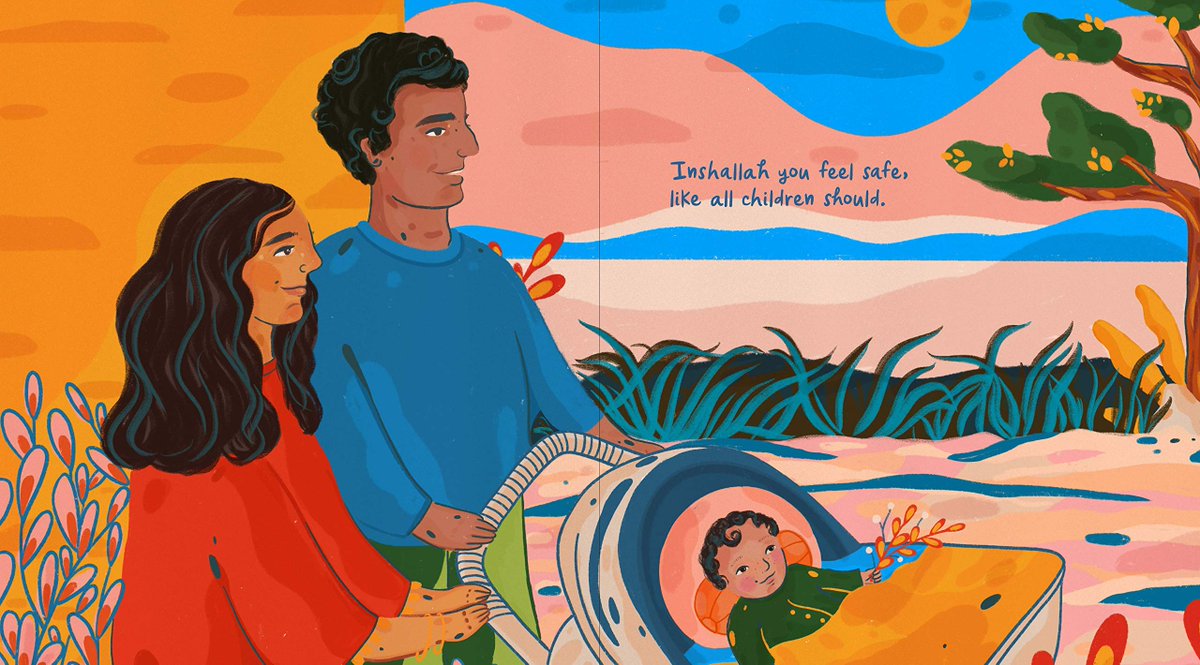 Would you like a picture book using words inspired by the Quran as "...a universal celebration of a parent's unconditional love"? This touching story by  @henakhanbooks with beautiful illustrations from  #SaffaKhan is sure to enlighten and motivate you.