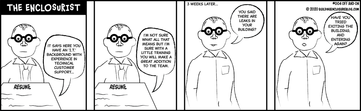 BlogEnclosure's tweet image. The Enclosurist: Off and On buildingenclosureblog.com/the-enclosuris… via @BlogEnclosure