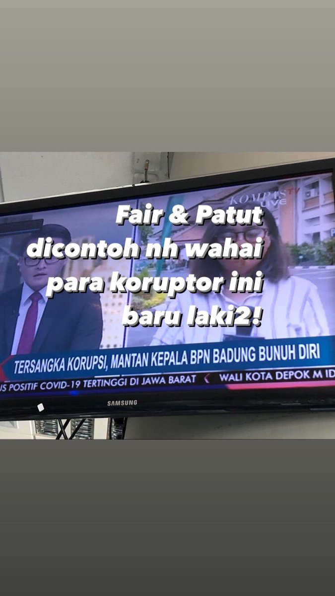 GSobran's tweet image. Patut dicontoh nih Wahai Kau yang rakus uang orang #korupsi #koruptor #kpk