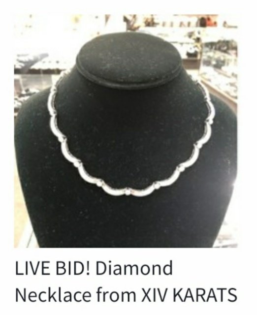 RacetoEraseMS's tweet photo. Looking for something beautiful and elegant? Then this stunning 18k white gold and diamond necklace from @XIVKARATS is for you! Bid now on @charitybuzz -> https://t.co/dtU1gvUE9a <- #DriveInToEraseMS #EraseMS #MultipleSclerosis #XIVKARATS #CharityBuzz https://t.co/QZjOY0zqi4