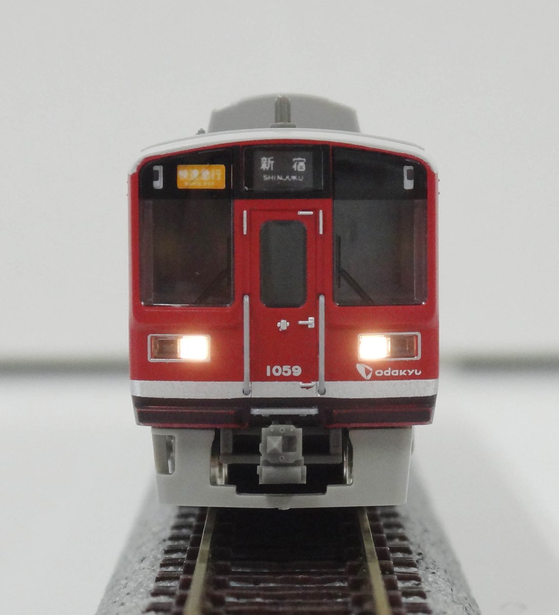 グリーンマックス 小田急 1000形 赤 - 鉄道模型