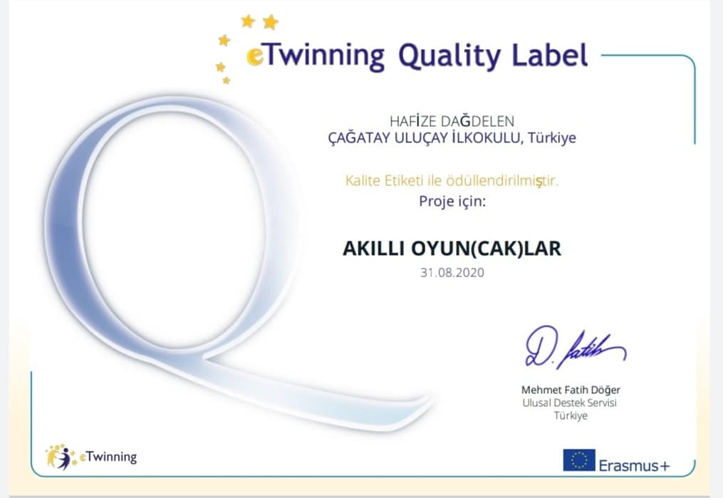 4 Proje 4 Kalite Etiketi ile mutluluk zamanı👉Şimdiki hedefimiz "eTwinning Okulu Olabilmek" 🤲🙏
<a href="/yasar_izgut/">Yasar İzgüt</a>
<a href="/ManisaTwinning/">eTwinningManisa</a> <a href="/argemanisa/">AR-GE Manisa</a> <a href="/il_mem_45/">Manisa İl Millî Eğitim Müdürlüğü</a> @ucler_yildirim
 <a href="/yunusemre_mem/">Yunusemre İlçe Milli Eğitim Müdürlüğü</a>
<a href="/mdikici45/">Mustafa Dikici</a> @Hislerim11 <a href="/manep2023/">MANEP 2023</a> <a href="/eTwinningDestek/">eTwinning Projects Dissemination</a> <a href="/nokumus09/">Nokumus</a> <a href="/RecepSengul45/">Recep Sengul</a> <a href="/sametnalbant22/">Samet Nalbant</a>