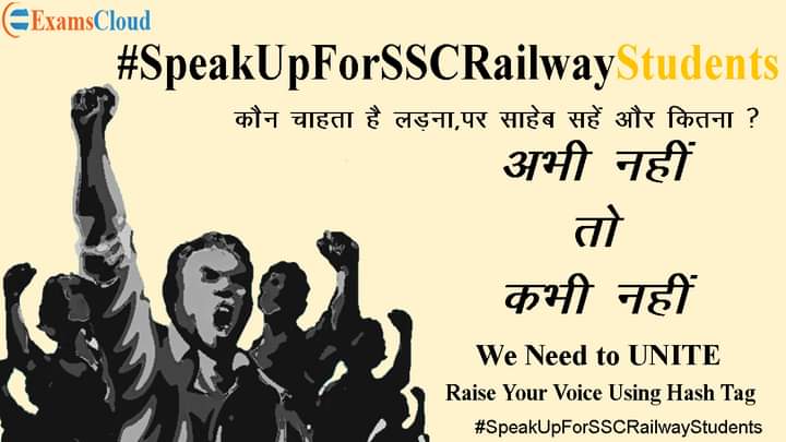 SnehaBorkar8's tweet photo. #speakupforSSCRaliwaystudents https://t.co/233OXKrSY3
