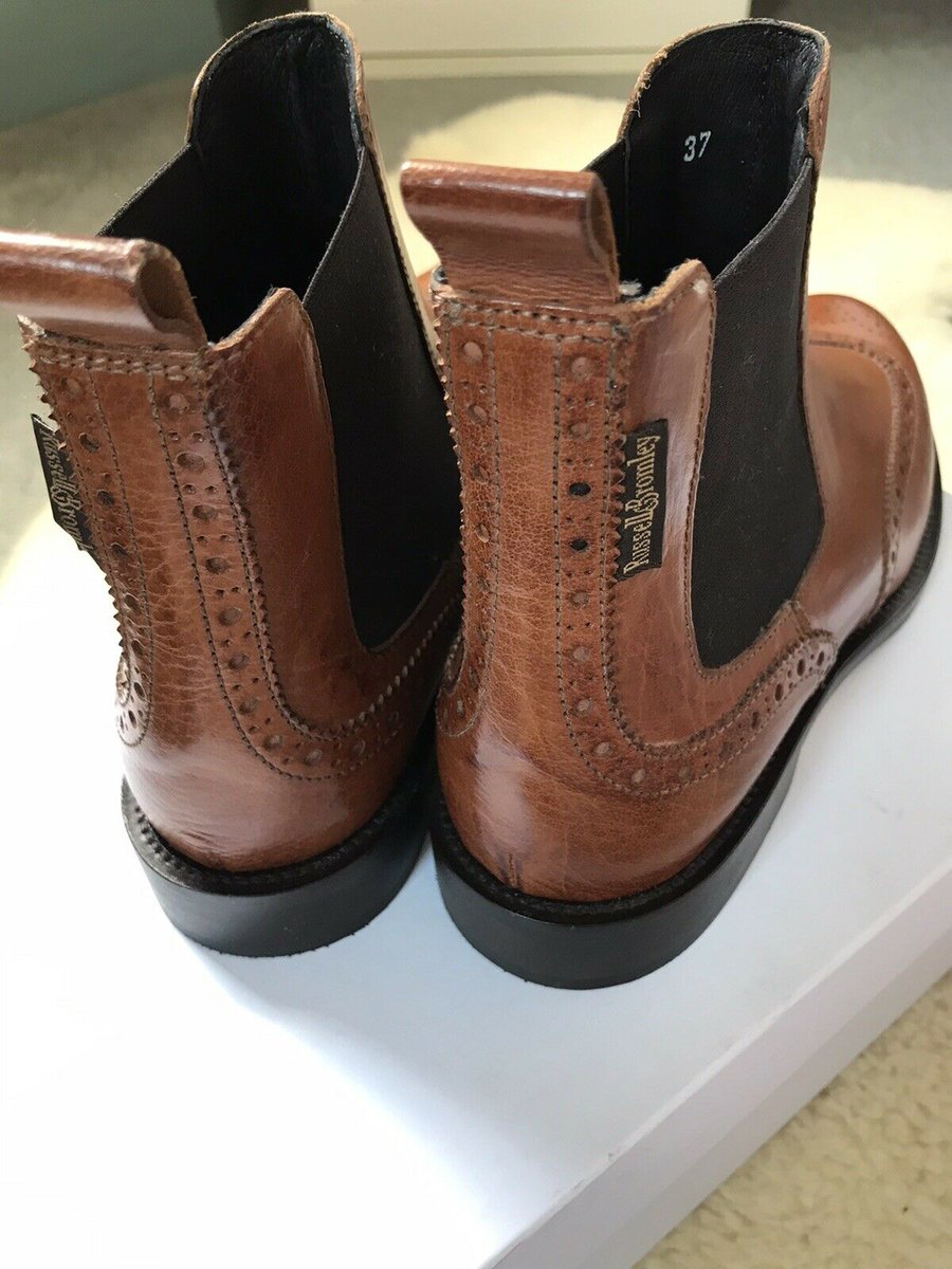 russell and bromley brogue boots