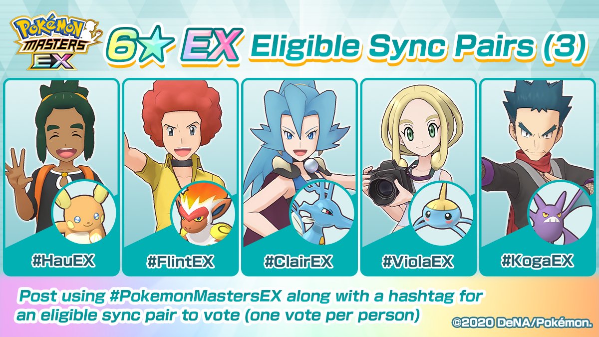 Pokémon Masters EX Twitter