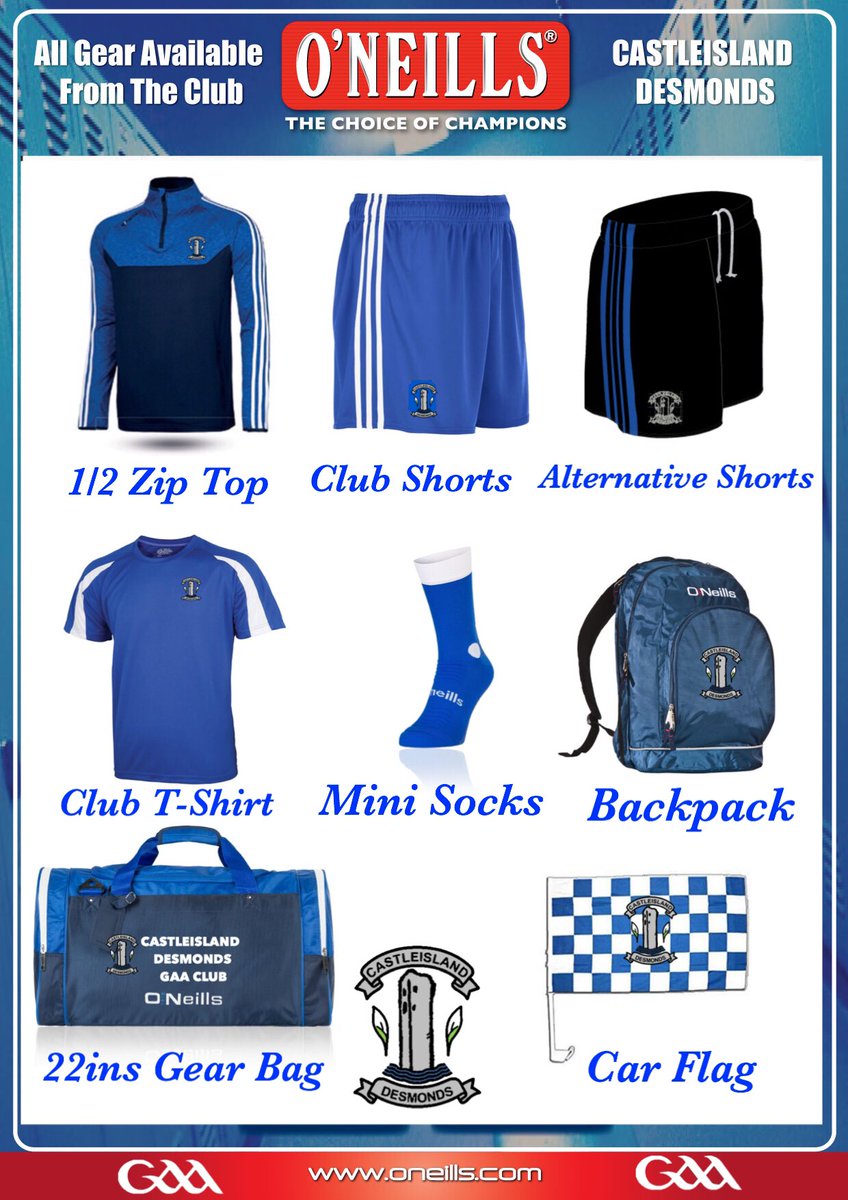 vincmurphysport's tweet photo. Call to @vincmurphysport and check for yourself the range of @GaaDesmonds / @desmondsladies1 GAA Club gear. ⚪️🔵⚪️
#ShopLocalStayLocal https://t.co/xeFjjgyjYS