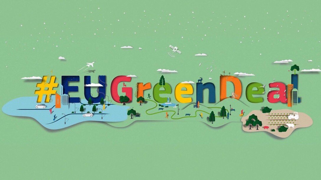 Delighted to join @EU_ENV today. Exited to work w my new colleagues & @VSinkevicius to make the #EUGreenDeal a reality for citizens & economy .