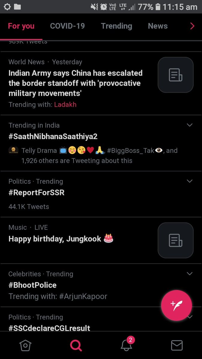 TheSpyMedia's tweet image. #sathnibhanasathiya2  Trending in india ! congratulations @Devoleena_23 😍🌼🌺🌷🤟🏻💕💝