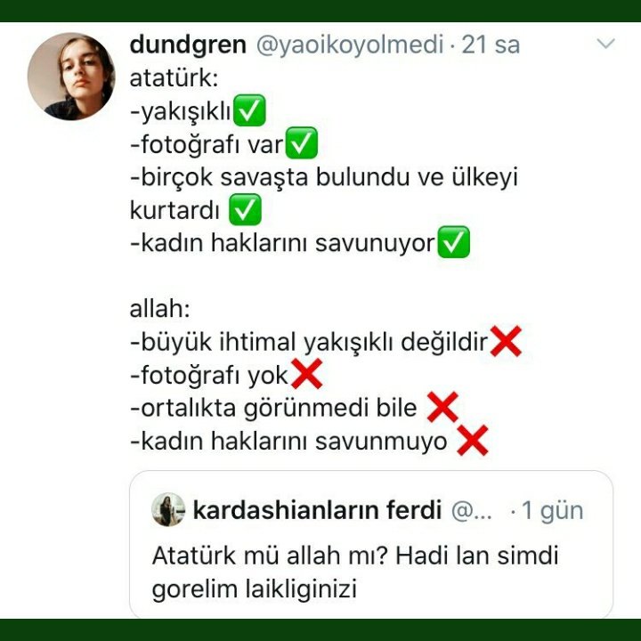 “Hak (Kur’an) kendilerine gelince onu yalanladılar. Fakat alay ettikleri şeyin haberleri kendilerine ilerde gelecektir.”

En’âm - 5

#İslamaHakaretSuçSayılsın