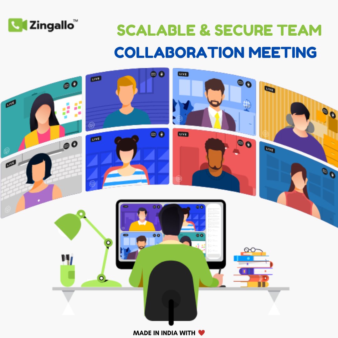 zingalloapp's tweet photo. Looking for a scalable, but secure, video option for collaboration, then Zingallo is here for you!
Download app: https://t.co/iRgsG6tUNx
#securemeeting #zingallo #VocalForLocal #scalablebusiness #webinar #onlineclasses #madeinindia #makeinindia #incredibleindia https://t.co/jB8QS5xZo7