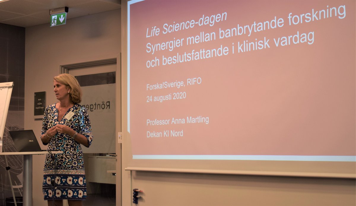 "Genom att driva klinisk forskning integrerad i vården kan vi skapa förutsättningar för precisionsmedicin, dvs rätt behandling, till rätt person, vid rätt tid."

Se <a href="/Annamartling/">Anna Martling</a> berätta om betydelsen av synergier mellan forskning &amp; klinisk vardag: bit.ly/34R903J