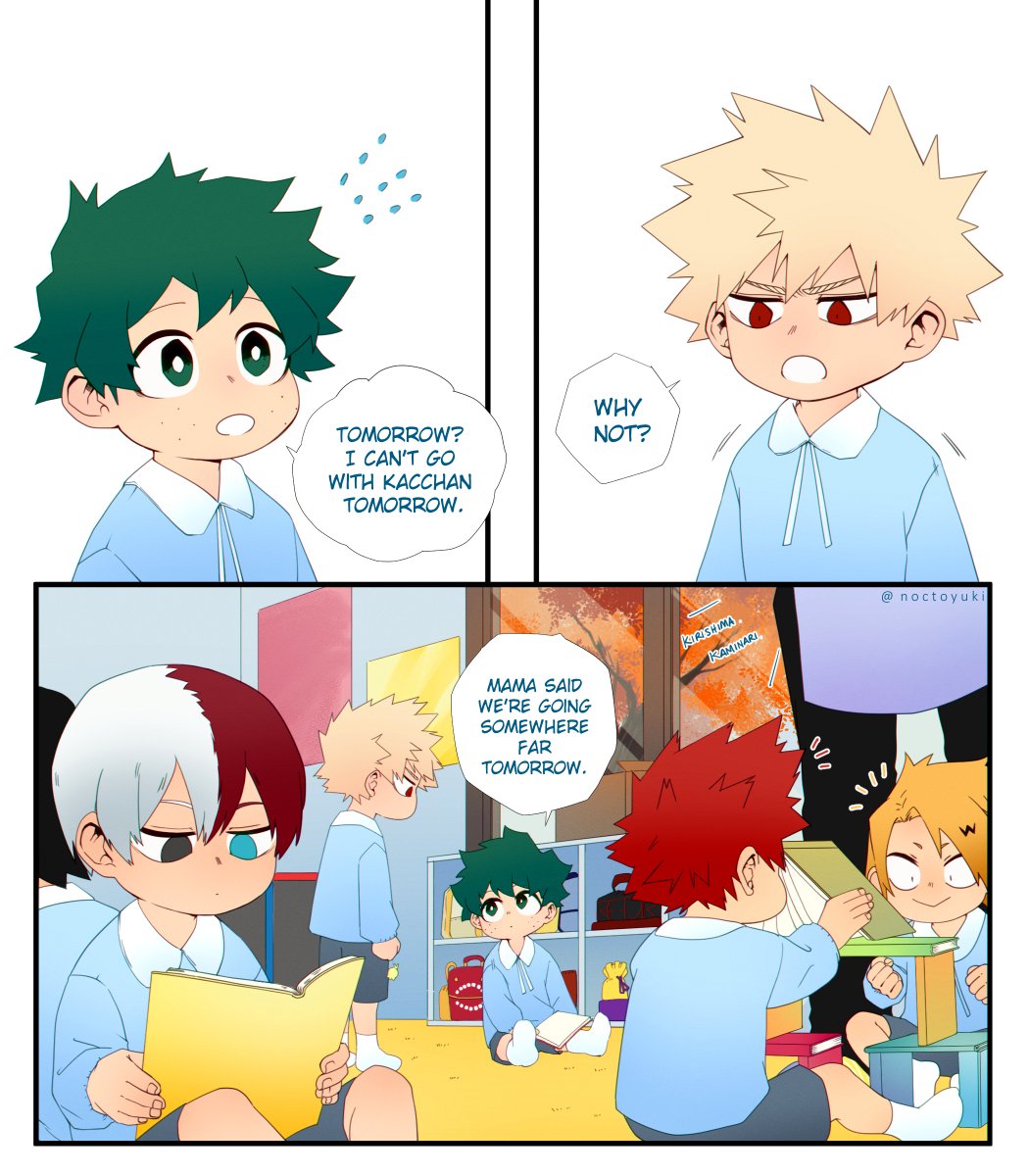 #bkdk kindergarten au+ 10 years later.
1. 