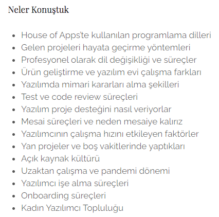 Teknik Yeni Bölüm! <a href="/sucuklufasulyee/">kader</a> ile <a href="/houseofappsinfo/">House Of Apps</a>'in nasıl yazılım geliştirdiğini, ürün geliştirme/yazılım evi çalışma farklarını ve <a href="/kadinyazilimci/">Kadın Yazılımcı</a>'yı konuştuk. Keyifli dinlemeler 🎧

uretimbandi.com/teknik-house-o…