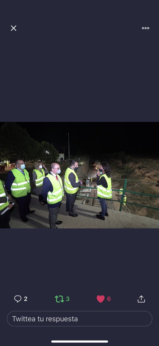 JLambanM's tweet photo. En #Teruel, visita a las obras del #EjeCantábricoMediterráneo, con el Ministro @abalosmeco, @MaytePerez2, @Pilar_Alegria e #IsabelPardo. @desdelamoncloa y @mitmagob cumplen sus compromisos con el @GobAragon. Conste mi total reconocimiento https://t.co/YkKKNBtx1C