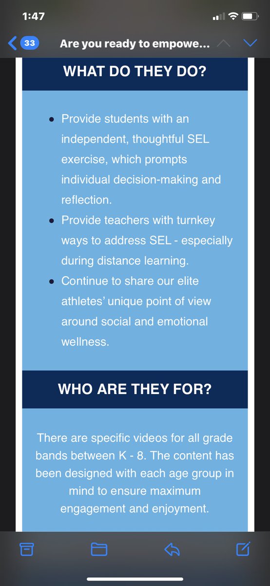 HappyDanceJZ's tweet photo. I’m excited to use the new #SEL videos from @ClassroomChamps as we discuss our SMART GOALS this week in 5th grade!! #goodemail #happyemail https://t.co/VIDkHOOsPo