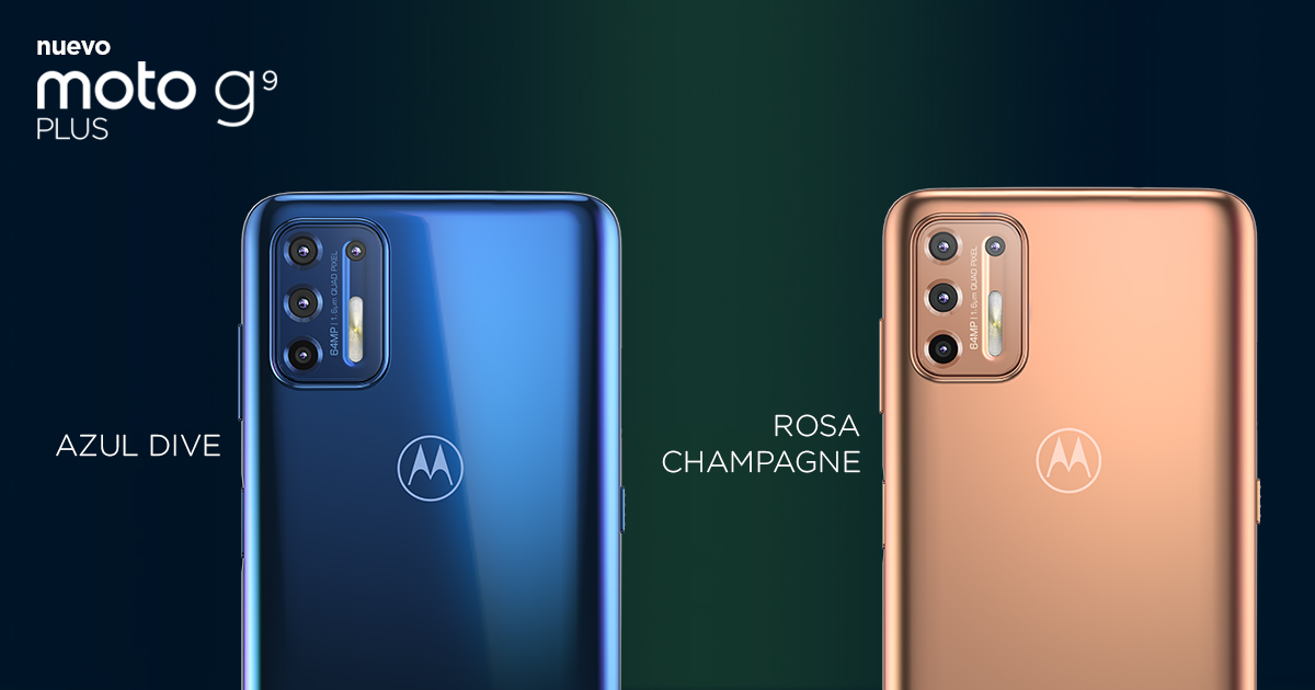 EntreTrendsCo's tweet photo. El #motoG9 Plus llegará en dos colores: Azul Dive y Rosa Champagne.

💵Tendrá un costo de $1'599.000. https://t.co/ildUvMdQAu