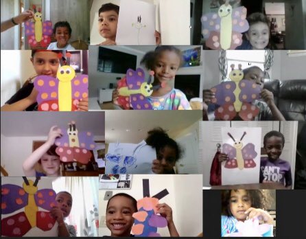 HorizonsatDCD's tweet photo. After being away for a while- we’re back! We had a great summer here at Horizons. Students participated in both virtual and in-person learning. From zoom class, art lessons, STEAM activities, pool days, outdoor games and chorus, we had so much fun while learning new things! https://t.co/LR7VEBdtOO