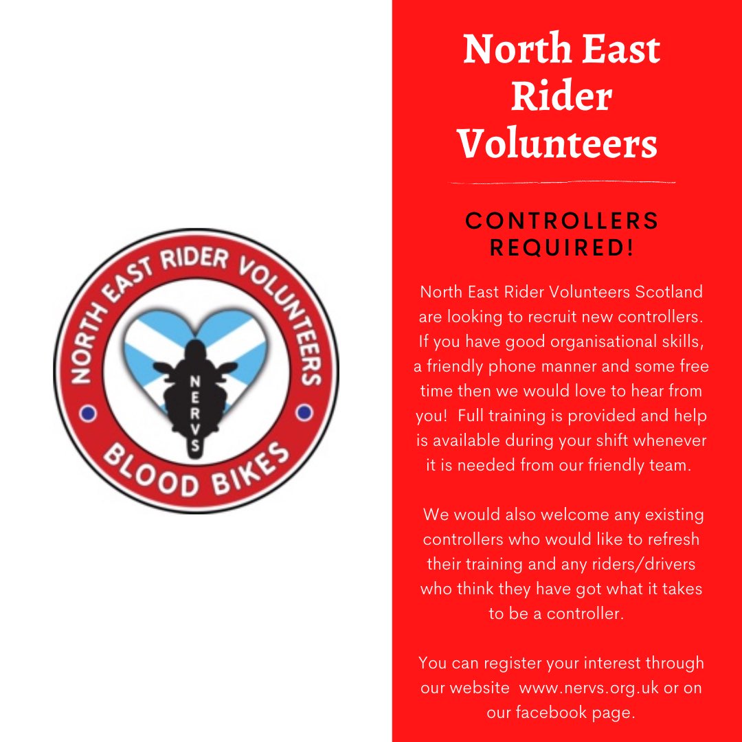 #NERVS #JoinUs #volunteering #aberdeen