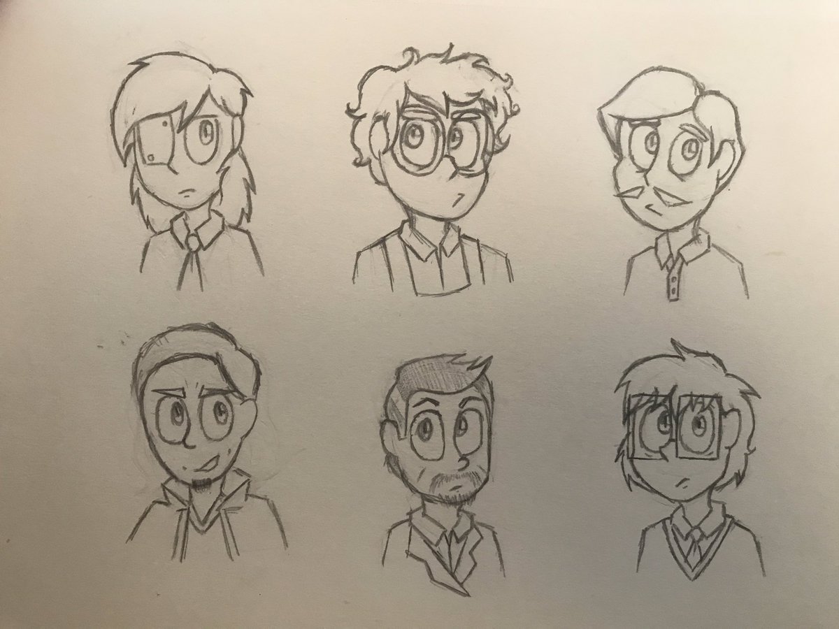 WayWillis's tweet image. I drew everyone. Finally.
These are my characters, my babies. I’ve worked hard to create them and I think they’ve all been perfected.